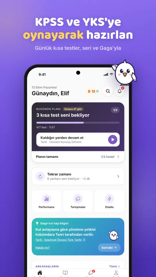 Testanbul ana sayfa ekranı