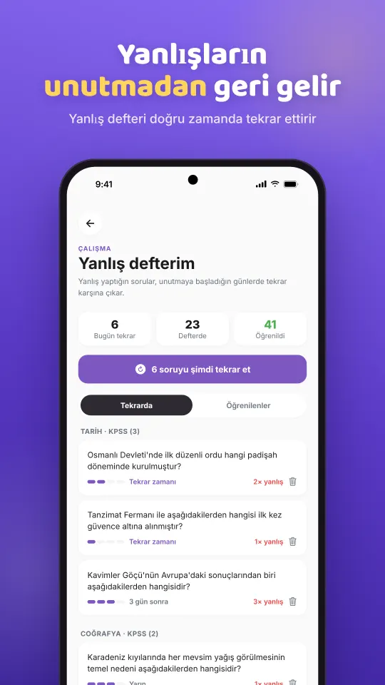 Testanbul yanlış defteri ekranı